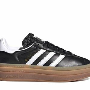 adidas Originals WMNS Gazelle Bold "Core Black" 23.5cm IG1733の画像1