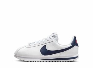 Nike GS Cortez Basic SL "White/Habanero Red/Metallic Silver/Neutral Indigo" 23cm 904764-106