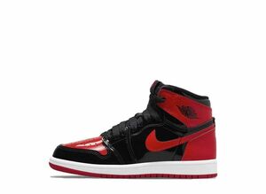 Nike PS Air Jordan 1 High OG &quot;Patent Bred&quot; 18.5cm AQ2664-063