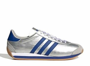 adidas Originals Country OG "Matt Silver/Bright Blue/Footwear White" 27.5cm IE4230