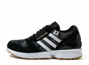 A BATHING APE × UNDEFEATED × adidas Originals ZX 8000 &quot;Black&quot; 28.5cm FY8852