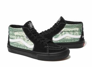 Supreme Vans Dollar Skate Grosso Mid "Black" 28.5cm SUP-VANS-23SS-SGM-B