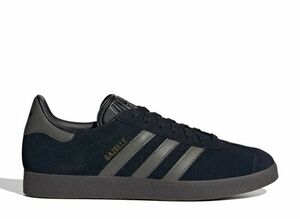 adidas Originals Gazelle Low "Core Black/Gold Metallic/Gum" 27.5cm ID6105