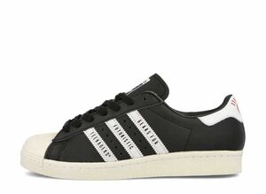 HUMAN MADE ADIDAS SUPERSTAR 80s &quot;BLACK/WHITE&quot; 27cm FY0729