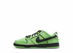 The Powerpuff Girls Nike SB PS Dunk Low Pro QS "Buttercup" 19.5cm FZ8832-300