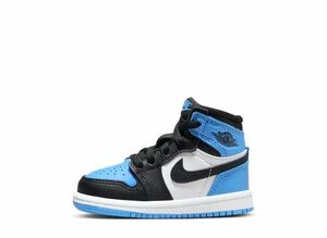 Nike TD Air Jordan 1 Retro High OG &quot;University Blue/UNC Toe&quot; 16cm FD1413-400