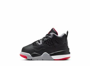 Nike TD Air Jordan 4 Retro "Bred Reimagined" 16cm BQ7670-006