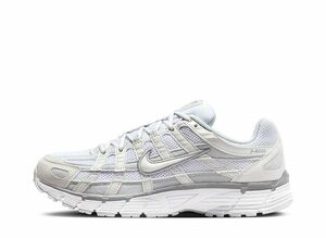 Nike WMNS P-6000 &quot;Metallic Summit White/Pure Platinum/Wolf Gray/White&quot; 26cm FV6603-101