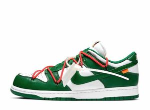 OFF-WHITE Nike Dunk Low &quot;White/Pine-Green&quot; 27.5cm CT0856-100