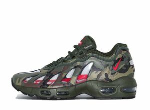 SUPREME NIKE AIR MAX 96 &quot;DARK ARMY CAMO/SPEED RED/CLEAR&quot; 27cm CV7652-300