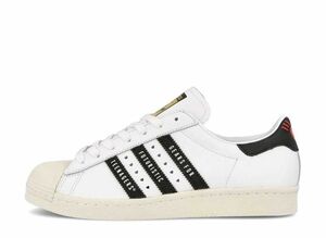 HUMAN MADE adidas originals Superstar 80s "White/Black" 28.5cm FY0728