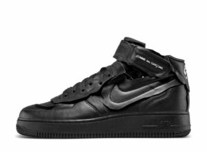 COMME des GARCONS NIKE AIR FORCE 1 MID "BLACK" 27.5cm DC3601-001