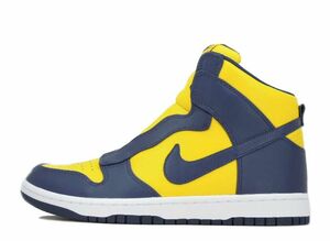 sacai Nike WMNS Dunk High Lux &quot;Midnight Navy/Varsity Maize&quot; 26cm 776446-447