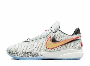 Nike Lebron 20 &quot;White/Black/University Red/metallic Gold&quot; 26.5cm DJ5422-100