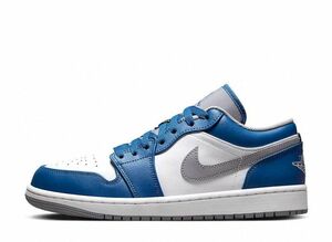 Nike Air Jordan 1 Low "True Blue" 25.5cm 553558-412