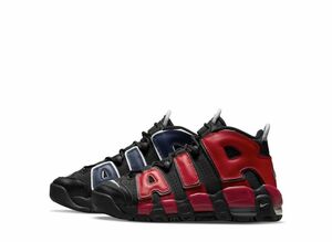 Nike GS Air More Uptempo '96 &quot;Black and University Red&quot; 23.5cm DM0017-001