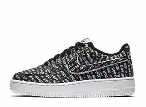 NIKE AIR FORCE 1 LOW JUST DO IT PACK BLACK (GS) 23cm AO3977-001