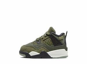 Nike TD Air Jordan 4 Retro SE Craft &quot;Olive&quot; 14cm FB9930-200