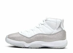 NIKE AIR JORDAN 11 WMNS METALLIC SILVER 27.5cm AR0715-100