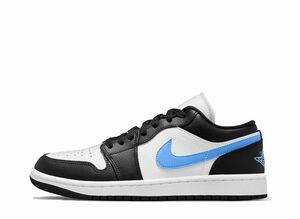 Nike WMNS Air Jordan 1 Low "Black/University Blue" 25cm DC0774-041