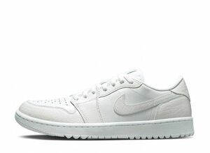 Nike Air Jordan 1 Low Golf &quot;White Crocodile Skin&quot; 25.5cm DD9315-110