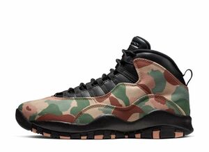 Nike Air Jordan 10 Retro "Duck Camo" Black/Clay 26.5cm 310805-200