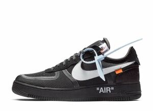 Off-White Nike Air Force 1 Low &quot;Black&quot; 26.5cm AO4606-001