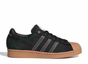 adidas Originals Superstar GORE-TEX &quot;Core Black/Gum/Shadow Olive&quot; 22.5cm IF6161