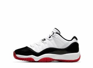 NIKE AIR JORDAN11 LOW GS "GYM RED" 24cm 528896-160