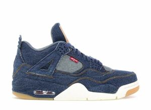 Nike × Levi's Air Jordan 4 "Denim"(タグ：LEVIS) 28cm AO2571-401