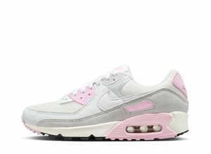 Nike WMNS Air Max 90 &quot;White/Medium Soft Pink/Summit White/Sail&quot; 26.5cm FN7489-100