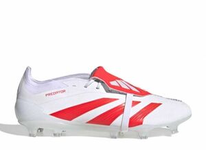 adidas Predator Elite TAA Fold Over Tongue FG "Footwear White/Bright Red" 27cm JI3372