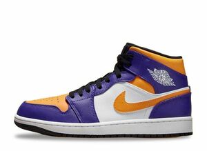 Nike Air Jordan 1 Mid &quot;Lakers&quot; 26cm DQ8426-517