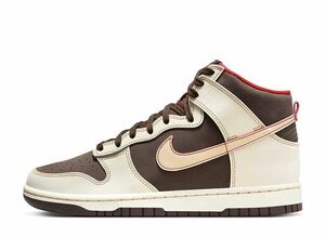 Nike Dunk High Retro SE &quot;Baroque Brown/Coconut Milk/Mystic Red/Sesame&quot; 28.5cm FB8892-200