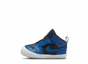 Nike TD Air Jordan 1 Crib Bootie &quot;Dark Marina Blue&quot; 10cm AT3745-404