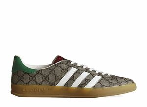 GUCCI adidas Gazelle "Beige Tone/Core White" 28cm IE2262