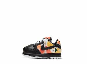 Nike SB TD Dunk Low &quot;Raygun Tie-Dye/Black&quot; 12cm CJ1396-001