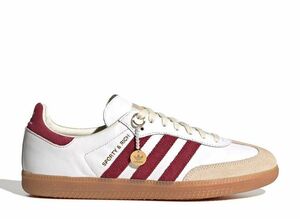 Sporty & Rich adidas Originals Samba OG &quot;White/Burgundy&quot; 27cm IF5660