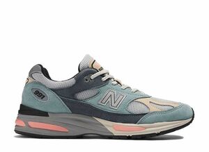 New Balance 991V2 &quot;Blue Silver&quot; 29cm U991SG2