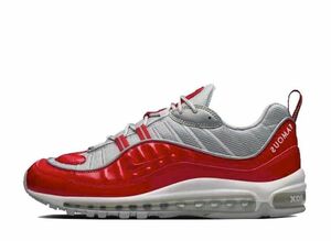 Supreme Nike Air Max 98 "Varsity Red/Reflect Silver" 27cm 844694-600
