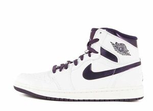 Nike Air Jordan 1 Retro High &quot;Metallic Purple&quot; 26.5cm 332550-151