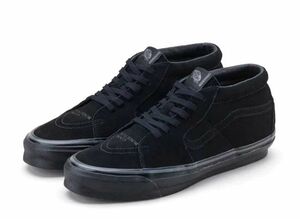 NEIGHBORHOOD Vans Sk8-Mid 83 DX &quot;Black&quot; 23cm 232BWVNN-FWM01-BL