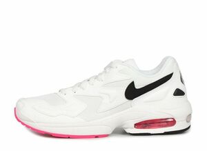 NIKE AIR MAX 2 LIGHT WHITE BLACK PINK 26cm AO1741-107