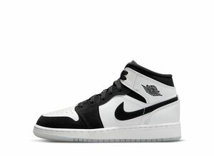 Nike GS Air Jordan 1 Mid &quot;Omega/Black/White&quot; 23.5cm DN4321-100