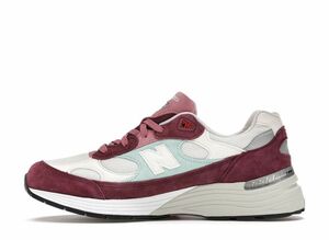 KITH New Balance 992 Kithmas "Burgundy/White" 28.5cm M992KB