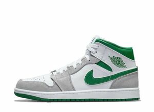 Nike Air Jordan 1 Mid &quot;Green Grey White&quot; 28cm DC7294-103