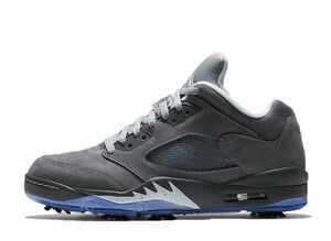 Nike Air Jordan 5 Low Golf Light "Graphite/Wolf Grey White" 28.5cm CU4523-005