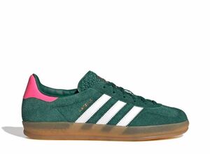 adidas Originals WMNS Gazelle Indoor " Green/Cloud White/Lucid Pink" 23cm IG5929