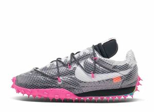 Off-WhiteNike WMNS Waffle Racer &quot;Vivid Black&quot; 28cm CD8180-001