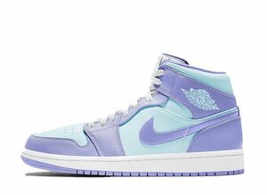 Nike Air Jordan 1 Mid &quot;Purple Aqua&quot; 26cm 554724-500